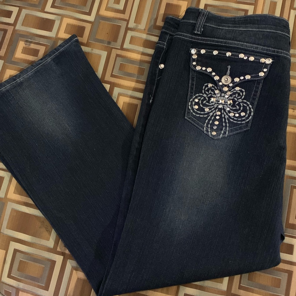 Ruby Moon Rhinestone Jeans 24